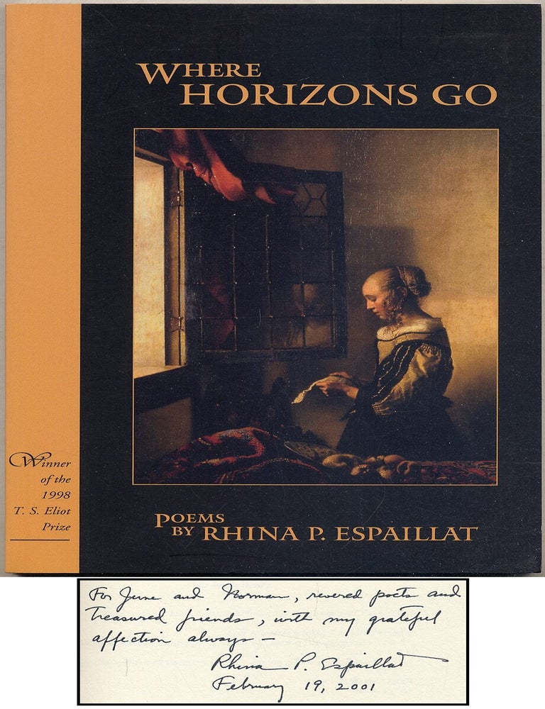 Item #395249 Where Horizons Go. Rhina P. ESPAILLAT.