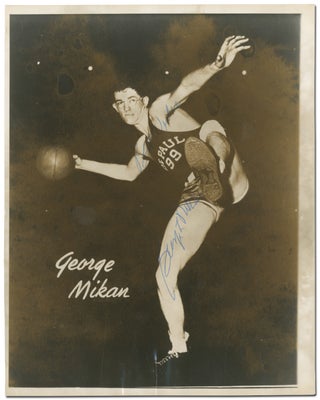 Item #395318 Signed Photograph. George MIKAN