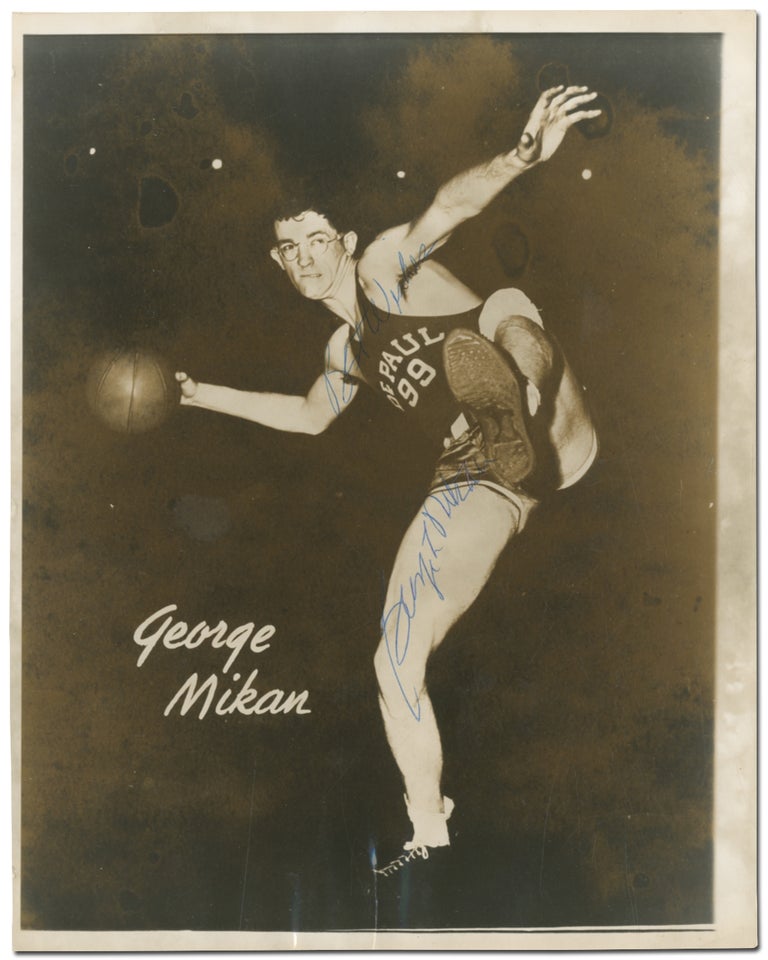 Item #395318 Signed Photograph. George MIKAN.