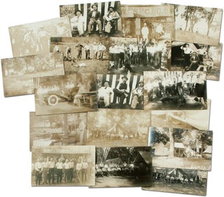 Item #395649 [Archive]: 18 Real Photo Postcards of the West Side Camping Club in Guard, Maryland