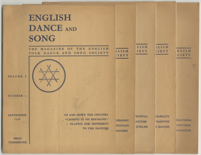Item #395694 [Magazine]: English Dance and Song: The Magazine of the English Folk Dance and Song Society. 1936-1937