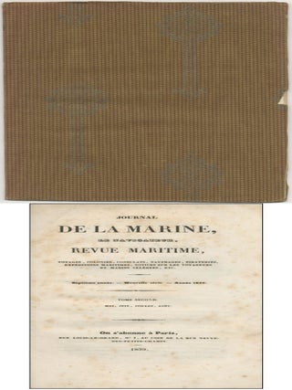 Item #395770 Journal De La Marine, Le Navigateur, Revue Maritime, Voyages, Colonies, Consulats,...