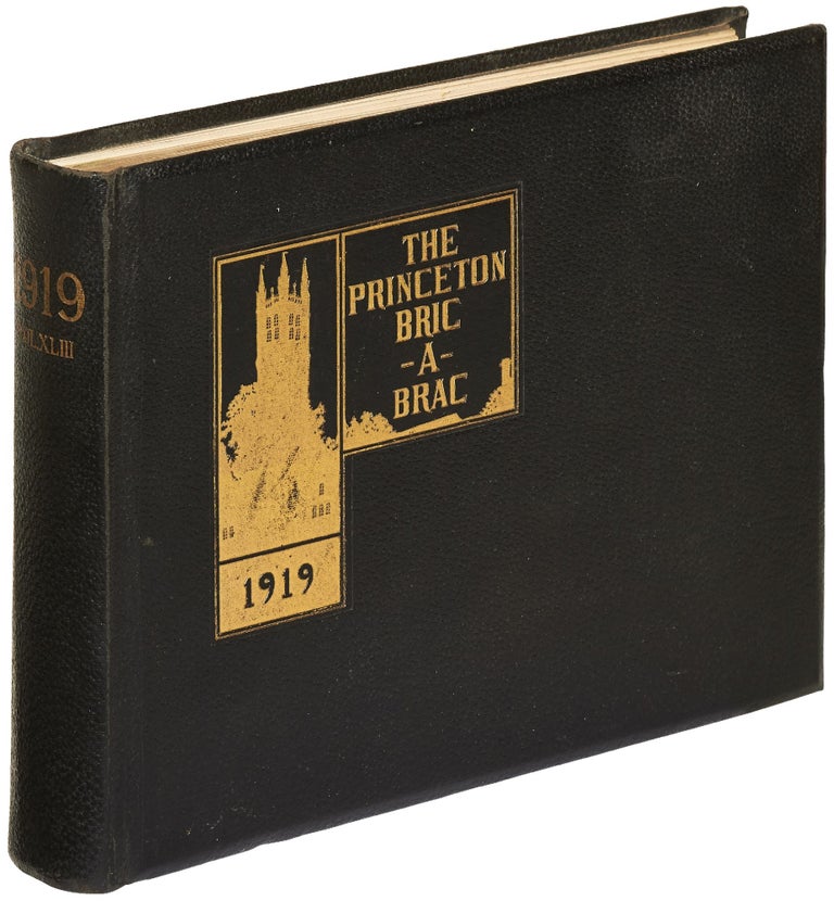 Item #396077 [College Yearbook]: The Princeton Bric-A-Brac 1919. Volume XLIII. F. Scott FITZGERALD.