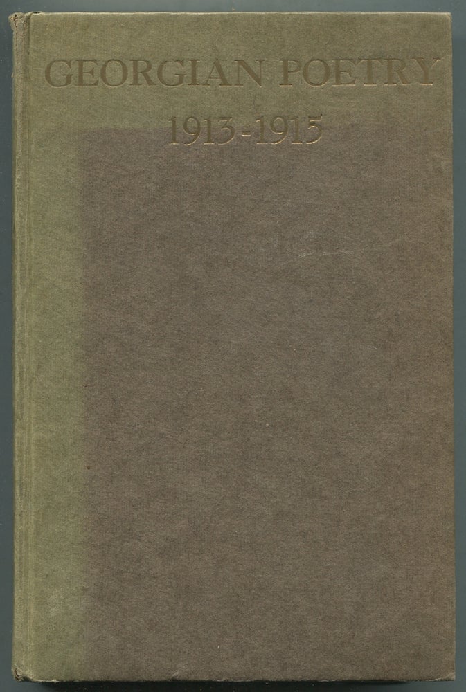 Item #396088 Georgian Poetry 1913-1915