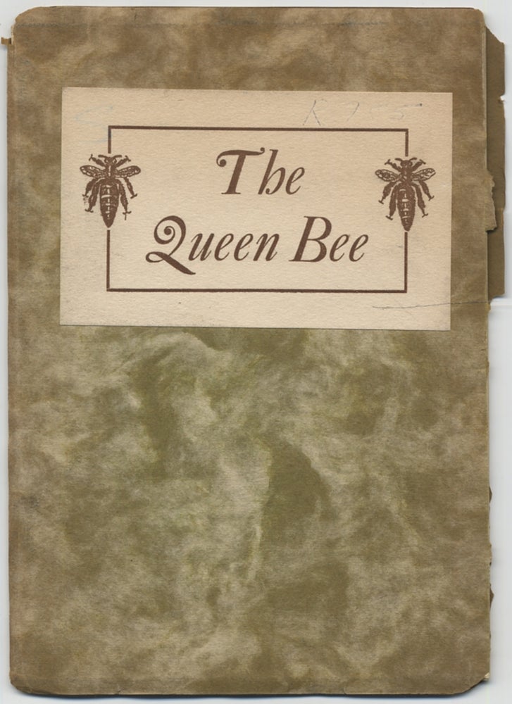 Item #396120 The Queen Bee: A Story for Little Folk. B. R. W.