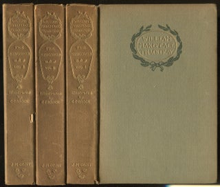 Item #396588 The Prose Works of William Makepeace Thackeray: The Newcomes: [In Three Volumes]....
