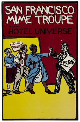 Eight San Francisco Mime Troupe Posters