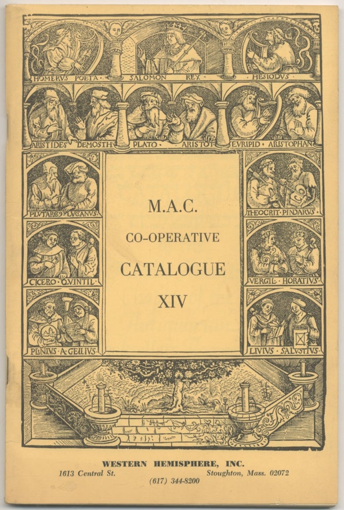 Item #397214 14th Co-Operative Catalogue of Members of the Middle Atlantic Chapter of the Antiquarian Booksellers Association of America. [Cover title]: M.A.C. Co-Operative Catalogue XIV