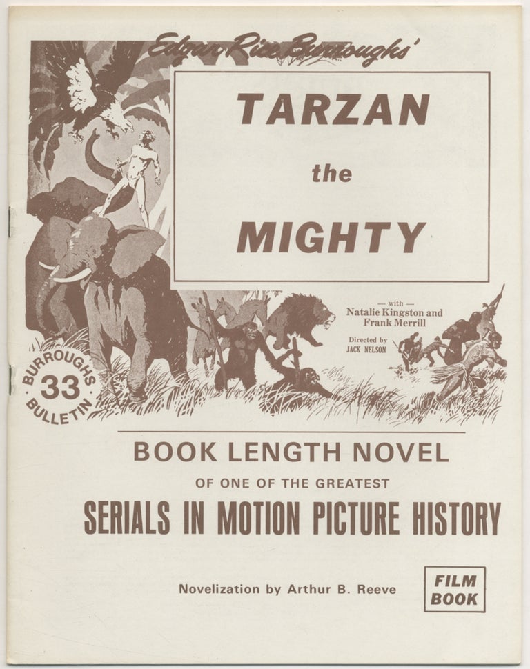 Item #397266 Burroughs Bulletin #33: Tarzan the Mighty. Arthur B. REEVE, Edgar Rice Burroughs.