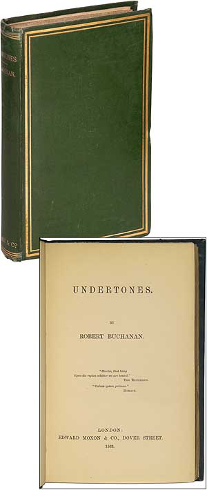 Item #39735 Undertones. Robert BUCHANAN.