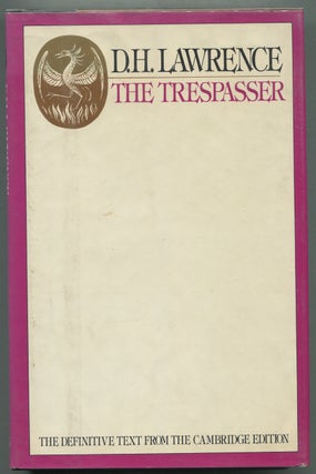 Item #397373 The Trespasser. D. H. LAWRENCE