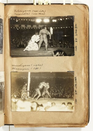 [Photo Album]: Sumo Wrestling Scrapbook and Photograph Album