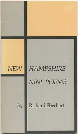 Item #397999 New Hampshire Nine Poems. Richard EBERHART