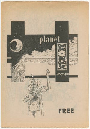 Item #398073 Planet Gong Newspaper. Vol. 1, No. 1. June, 1979. Daevid ALLEN, etc