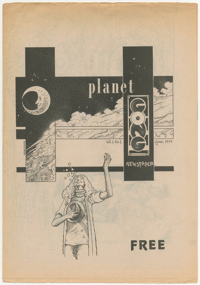 Item #398073 Planet Gong Newspaper. Vol. 1, No. 1. June, 1979. Daevid ALLEN, etc.