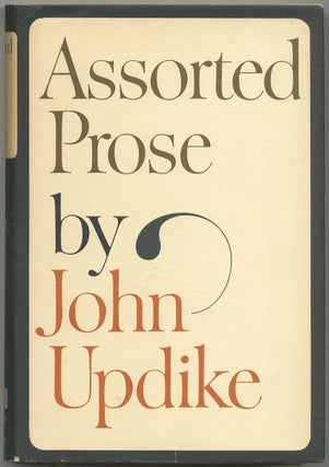 Item #398238 Assorted Prose. John UPDIKE
