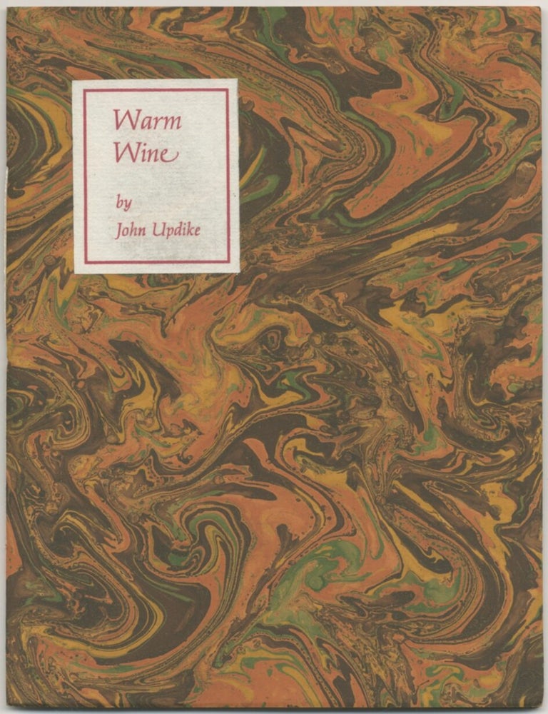 Item #398265 Warm Wine. John UPDIKE.