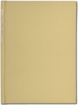 Three Texts For Early Ipswich: A Pageant Composed by John Updike for Performance on. John UPDIKE.