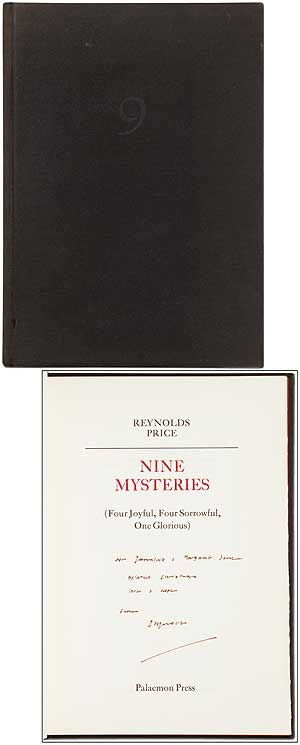Item #398450 Nine Mysteries: Four Joyful, Four Sorrowful and One Glorious. Reynolds PRICE.