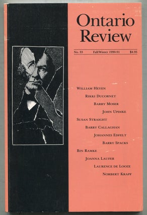 Item #398490 The Ontario Review: Fall-Winter 1990-91, Number 33. Susan STRAIGHT, Johannes Edfelt,...