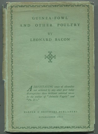 Item #398906 Guinea-Fowl and Other Poultry. Leonard BACON