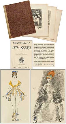 Item #399085 [Portfolio]: Anita Berber: acht Originallithographieen. [Eight Lithographs of Anita...