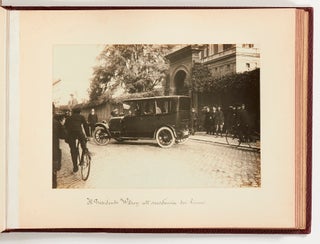 [Photograph Album, cover title]: Le Automobili Reali Fiat al servizio del Signor Presidente Wilson
