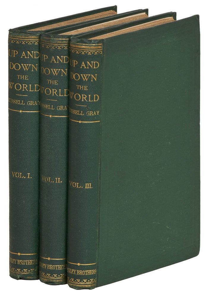 Item #399774 Up and Down the World. A Novel. In Three Volumes. Russell Gray, Eleanor Frances Le Fanu.