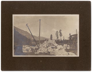 Collection of Cabinet Photographs of a Colorado Logging Camp and Vicinity