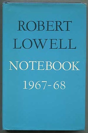 Item #400673 Notebook 1967-68. Robert LOWELL
