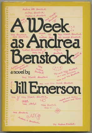 Item #400696 A Week as Andrea Benstock. Lawrence as Jill Emerson BLOCK