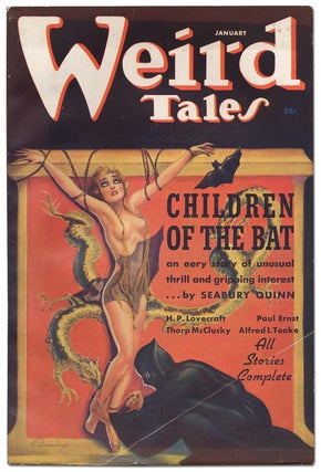 Item #400769 [Pulp magazine]: Weird Tales – January 1937. H. P. LOVECRAFT, Henry Kuttne, Paul...