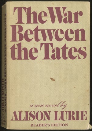 Item #400900 The War Between the Tates. Alison LURIE