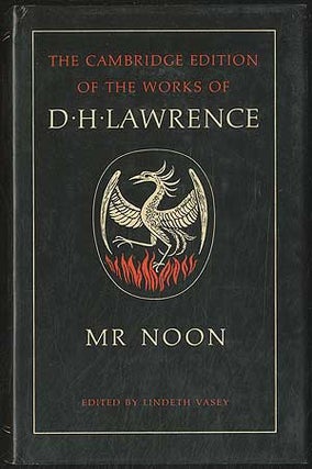 Item #401048 Mr Noon. D. H. LAWRENCE