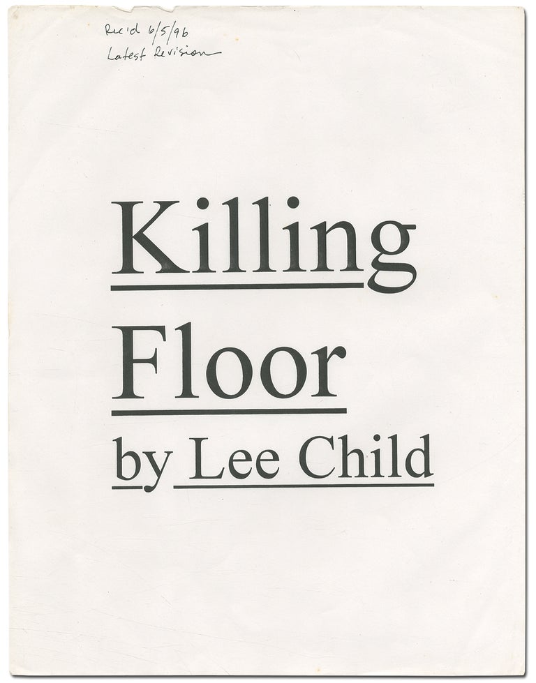Item #401195 Killing Floor. Lee CHILD.
