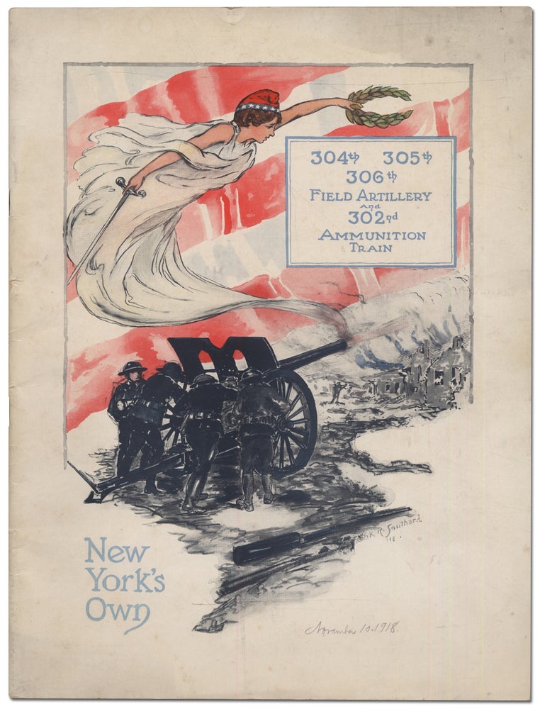 Item #401327 [Program, cover title]: 304th 305th 306th Artillery and 302nd Ammunition Train. New York's Own
