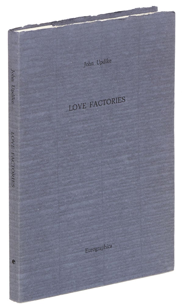 Item #401479 Love Factories:Three Stories, with a Foreword. John UPDIKE.