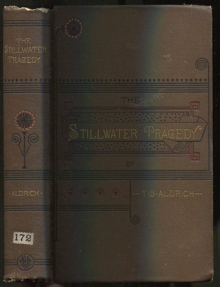 Item #401898 The Stillwater Tragedy. T. B ALDRICH.
