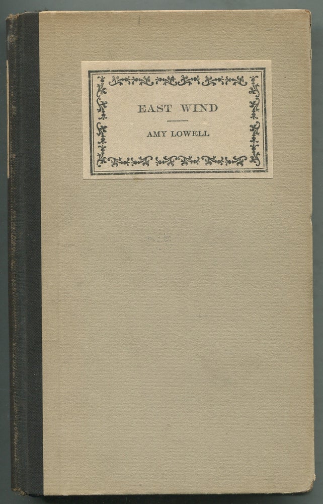 Item #402059 East Wind. Amy LOWELL.