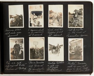 [Photo Album]: Section 520 U.S. Army Ambulance Service Served in the World War. Saw Active Service in Italy, France, Belgium, Luxumberg[sic], Germany