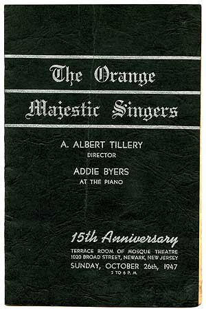 Item #4024 The Orange Majestic Singers (cover title)