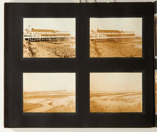 [Photo Albums]: New England Seaside Snapshots. Two Volumes