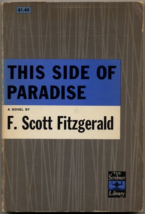 Item #402723 This Side of Paradise. F. Scott FITZGERALD
