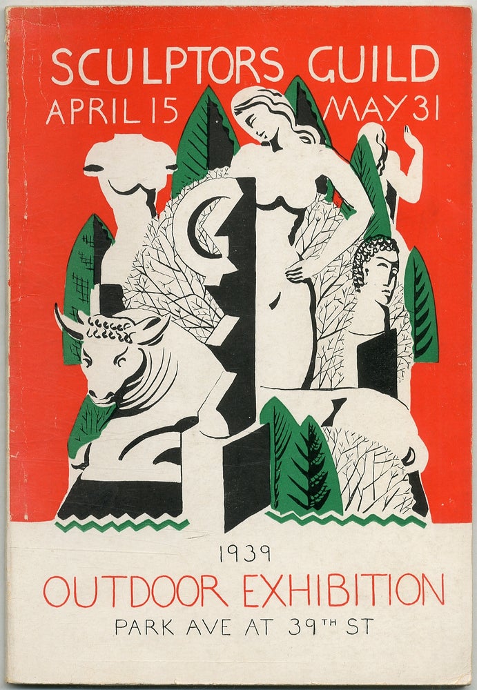 Item #403018 (Exhibition catalog): Second Outdoor Sculpture Exhibition 1939 [cover title] Sculptors Guild 1939 Outdoor Exhibition