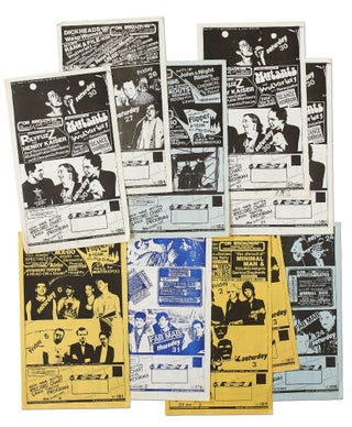 Item #403320 [Flyers]: Dirksen - Miller Production concert flyers for the local Bay Area punk...
