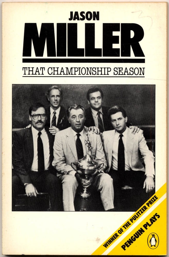 Item #403479 That Championship Season. Jason MILLER.