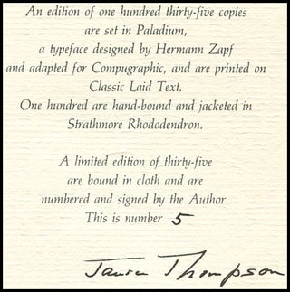 This House: Selected Poems of Janice Thompson