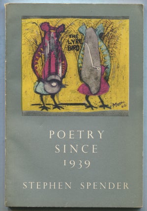 Item #403925 Poetry Since 1939. Stephen SPENDER
