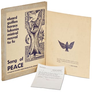 Song of Peace. Based on poems by Paul Eluard, Nicolas Guillen, Horace, M. Lukenin, Gabriela Mistral, Vitêzlav Nezval, Tu Fu