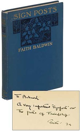 Item #404384 Sign Posts. Faith BALDWIN